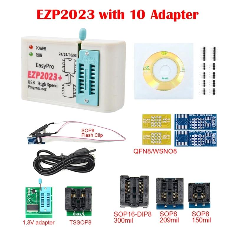 EZP2023 +  SPI ÷ α׷, EZP2023 USB, 24, 25, 93/95 EEPROM 25 ÷ ̿ Ĩ 